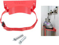 Wall Mounted Oxygen Canister Rack with Straps and Screws, 3pcs V735156