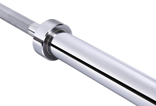 6 Feet Silver Olympic Barbell S455682
