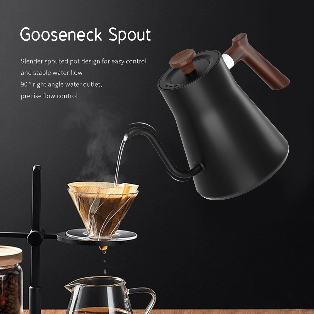 Electric Kettle 1200W Stainless Water Boiler W22332