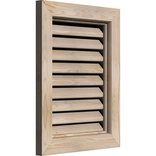 18-in x 16-in Unfinished Smooth Pine Gable Vent T2465