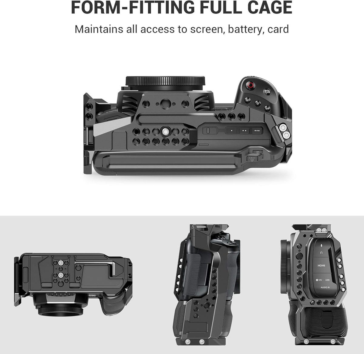 Camera Cage with Battery Grip Q8576