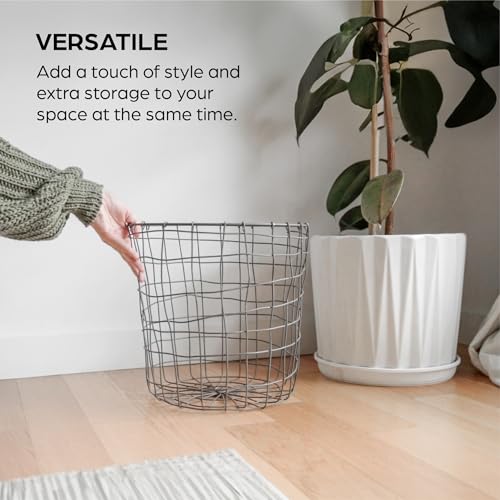 8" x 6" x 8" Metal Wire Basket S429019