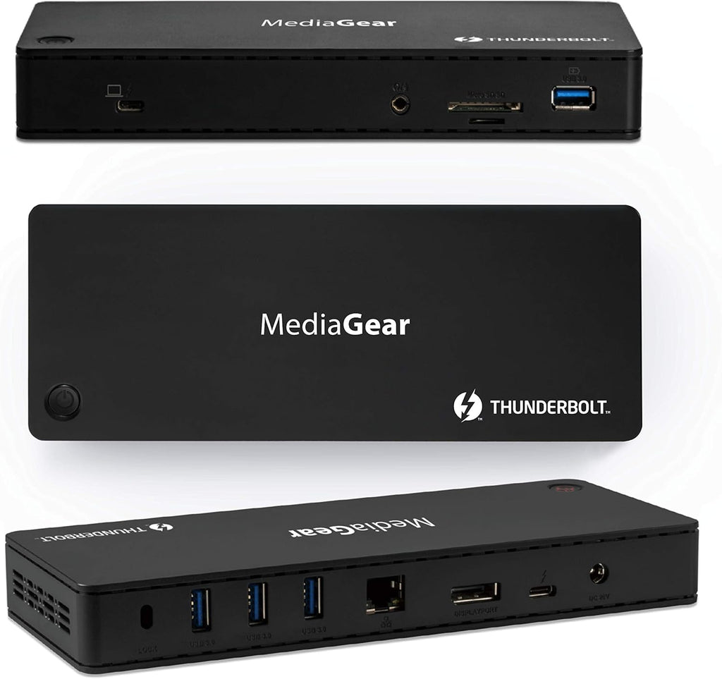 Thunderbolt 3 Dock with 4K 60Hz USB C DisplayPort 85W Power Delivery U43065