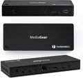 Thunderbolt 3 Dock with 4K 60Hz USB C DisplayPort 85W Power Delivery U43065