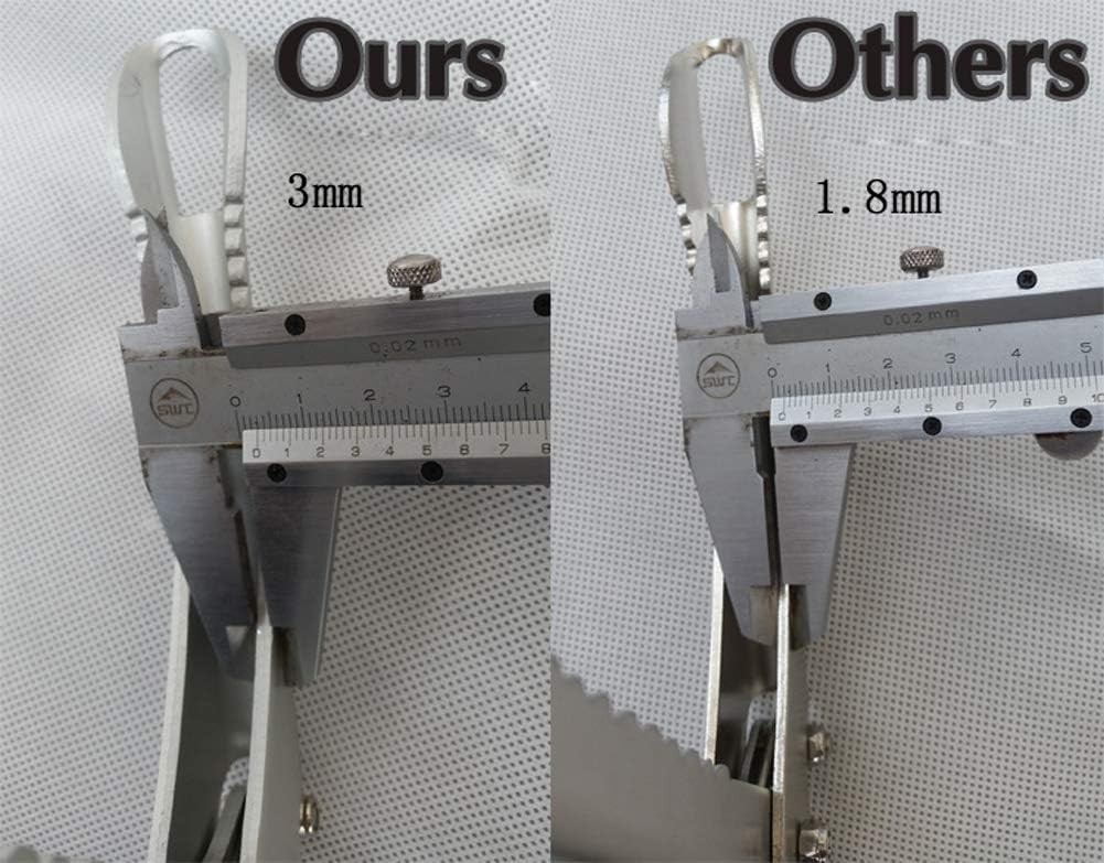 All-Aluminum Alloy Snake Tong Reptile Grabber Wide Jaw Handling Tool with Lock Pack of 2 G770