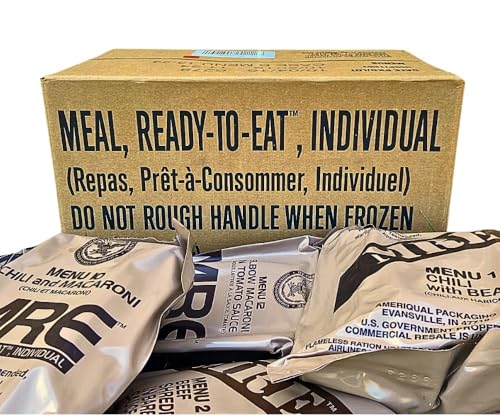 24 full food packs Military meals ready to eat with heater D175768