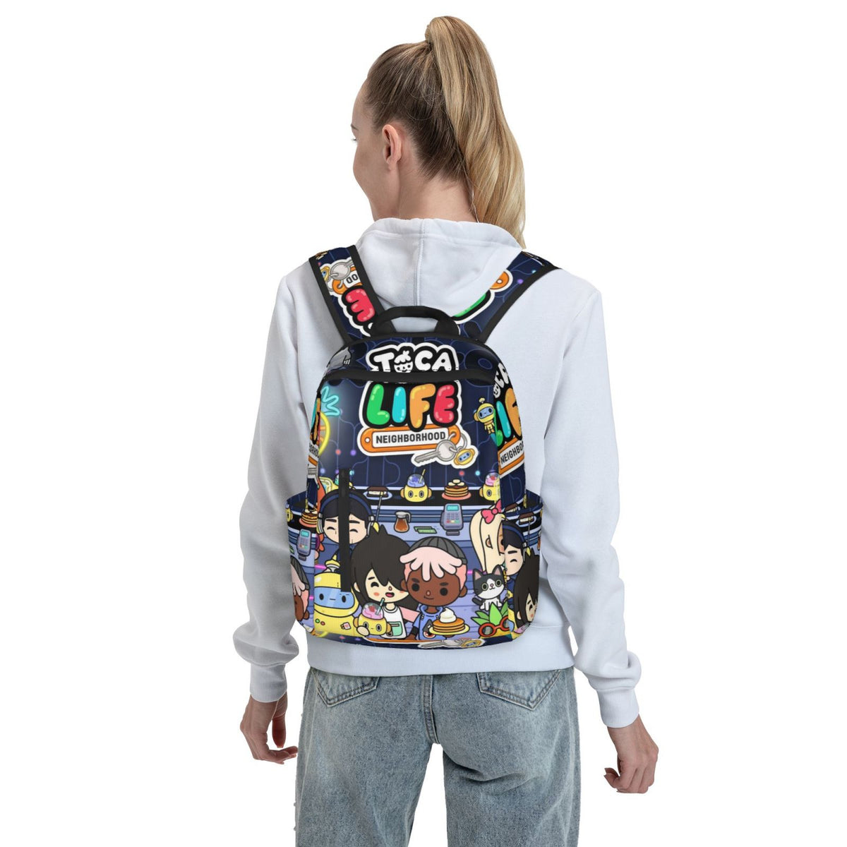 Lightweight Unisex Backpack N808061