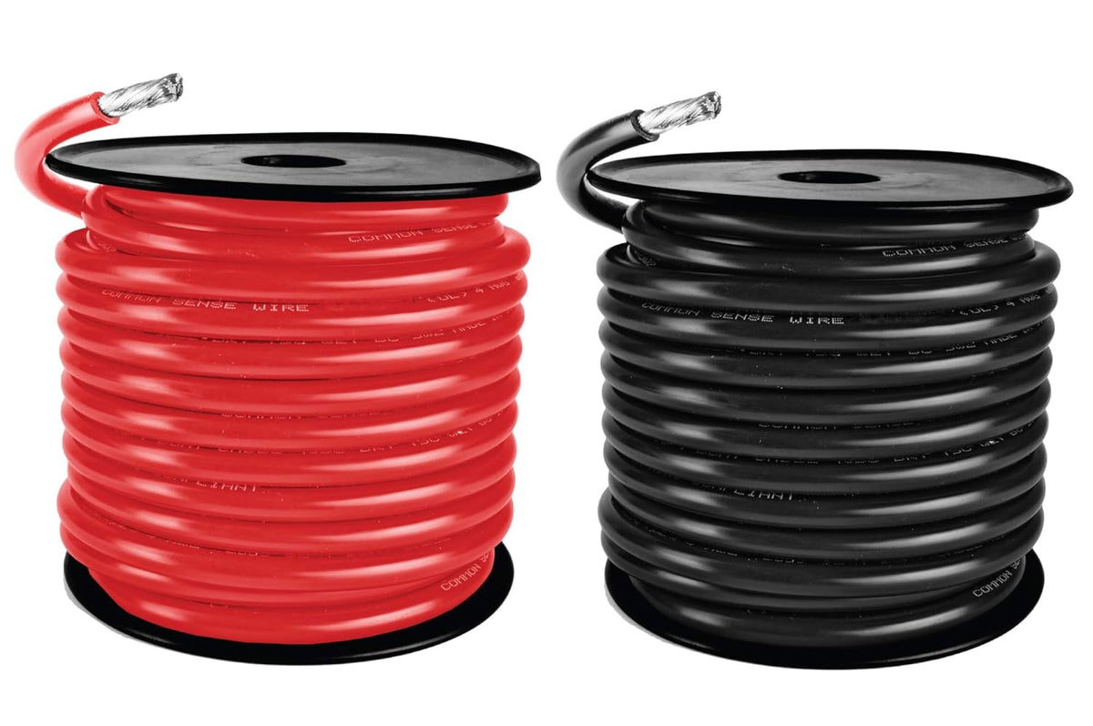 8 AWG Tinned Copper Marine Wire 30 Feet White F170669