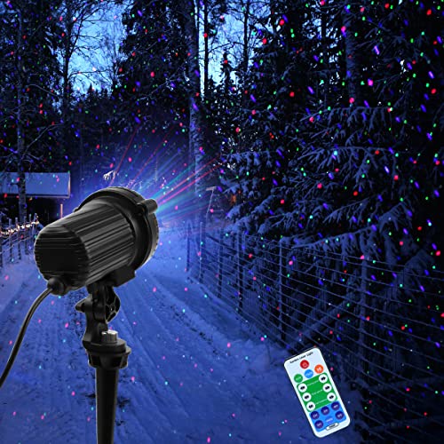 Outdoor Garden Laser Lights Projector, 3 Color Red Green Blue Z545
