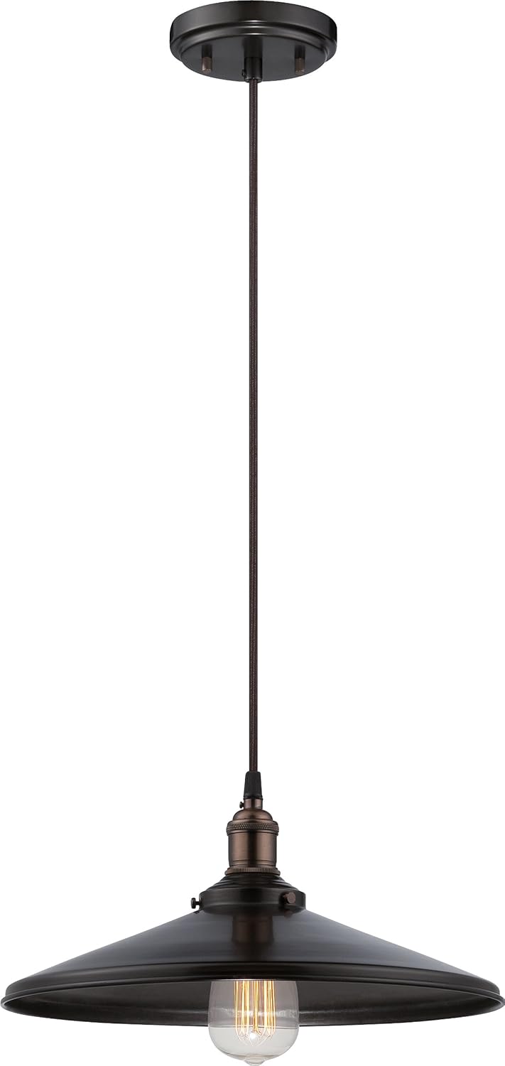 One Light Pendant Polished Nickel T5960