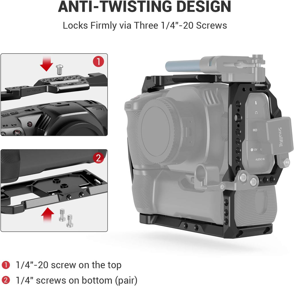 Camera Cage with Battery Grip Q8576