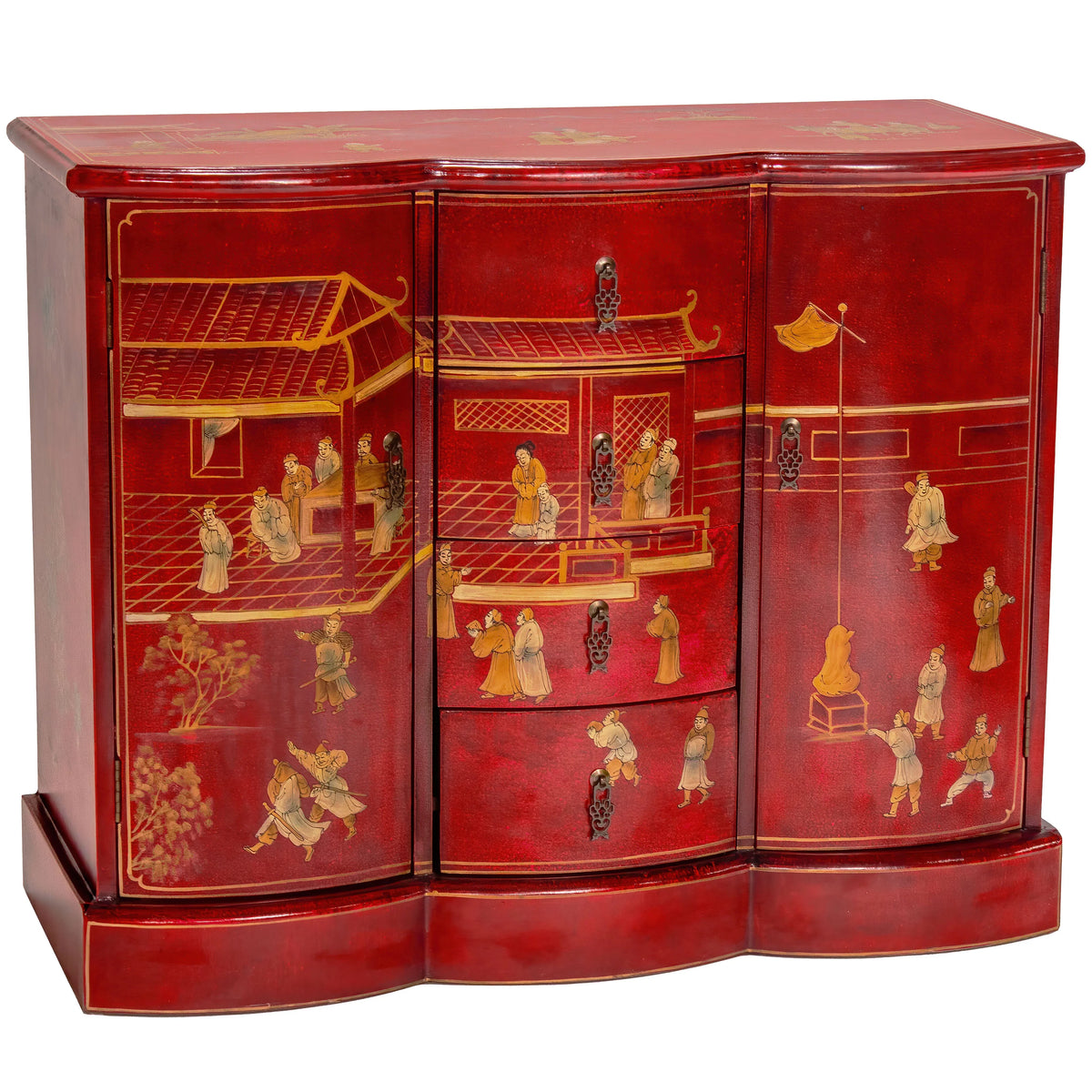 Red Lacquer Cabinet A64236