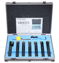 5/8'' Shank 7 Pc Indexable Carbide Turning Tool Set M996056