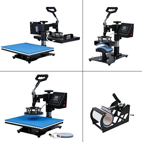 12 x 15 inch 5 in 1 Digital Sublimation Heat Press A5825