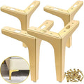 4 PCS Gold Metal Furniture Legs R763