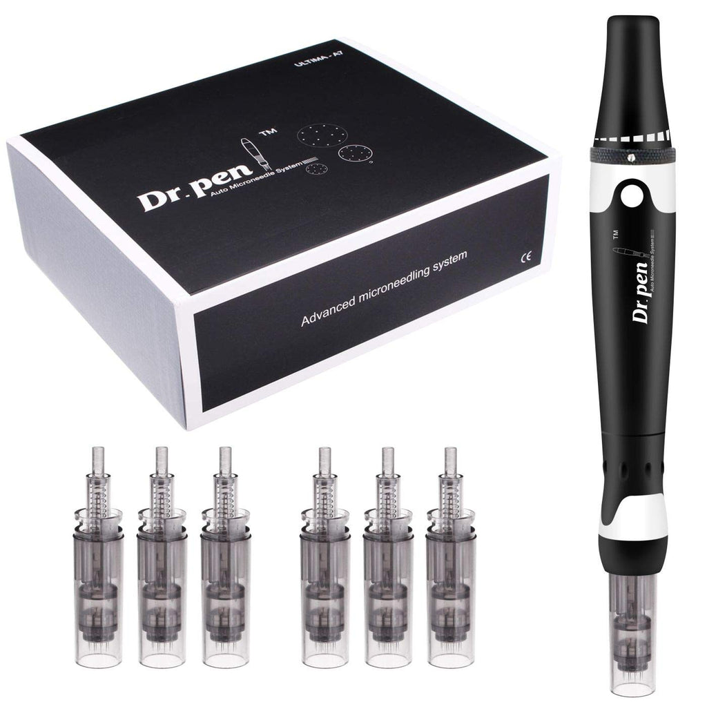 Microneedling Pen with 12-Pin and 36-Pin Replacement Cartridges V451