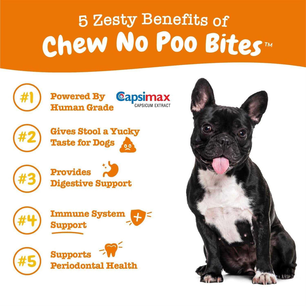 Chew No Poo Bites for Dogs V21416