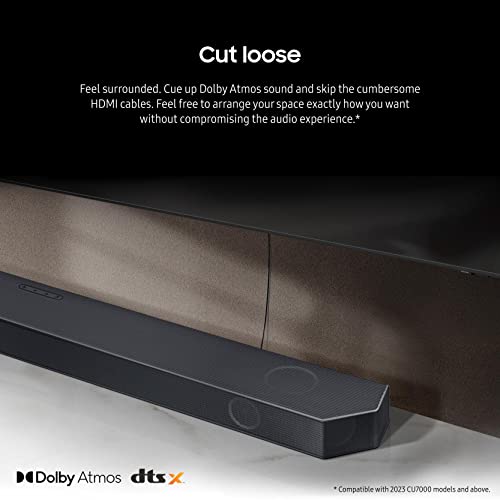 11.1.4ch Soundbar with Wireless Dolby Audio and Rear Speakers P30581