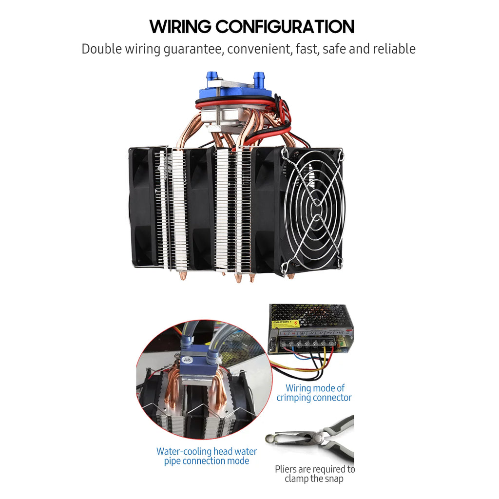120W Aquarium Chiller with 4pcs Copper T97065