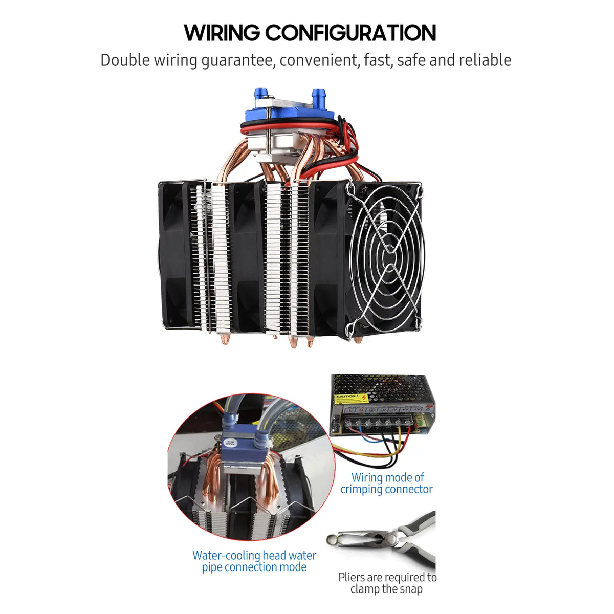 120W Aquarium Chiller with 4pcs Copper T97065