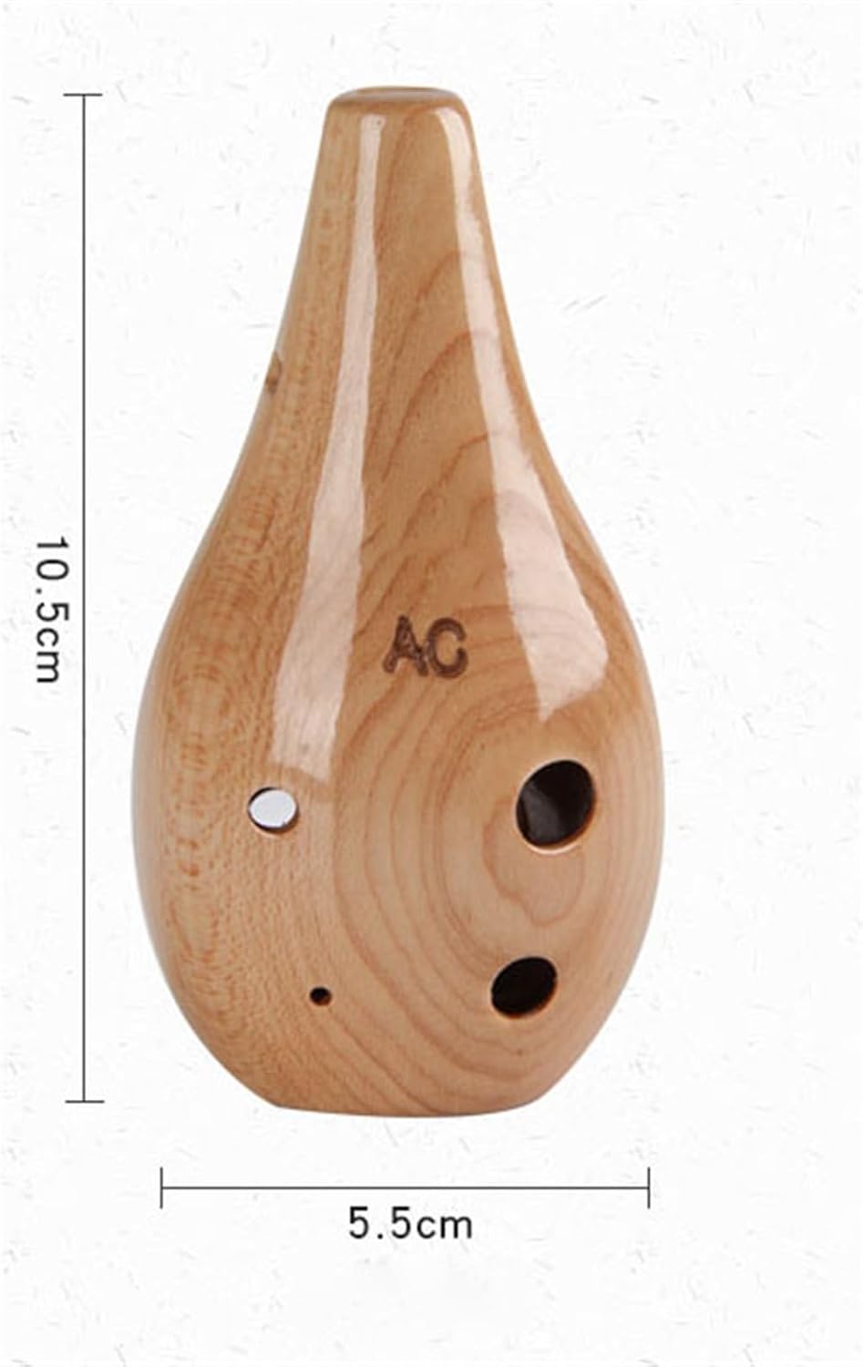 Solid Wood 6-hole Alto Ocarina B871