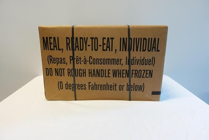12 MRE Pack Full Meal Military MRE with Heater W86929