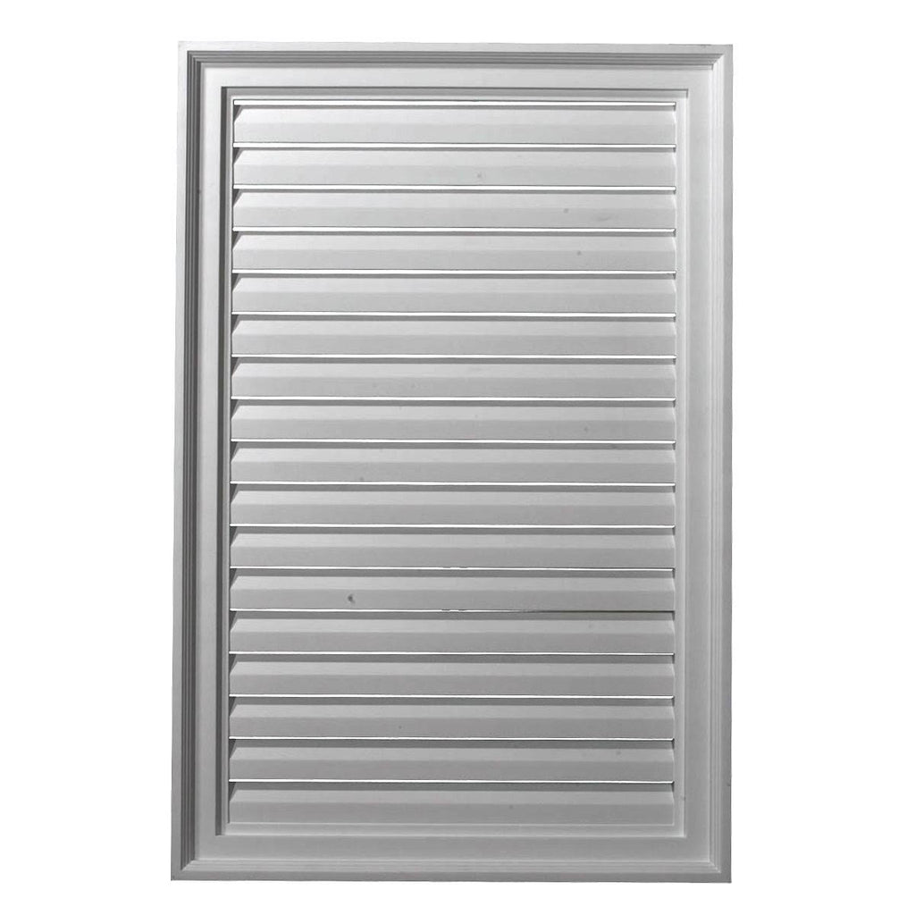 Vertical Urethane Gable Vent Louver V6872