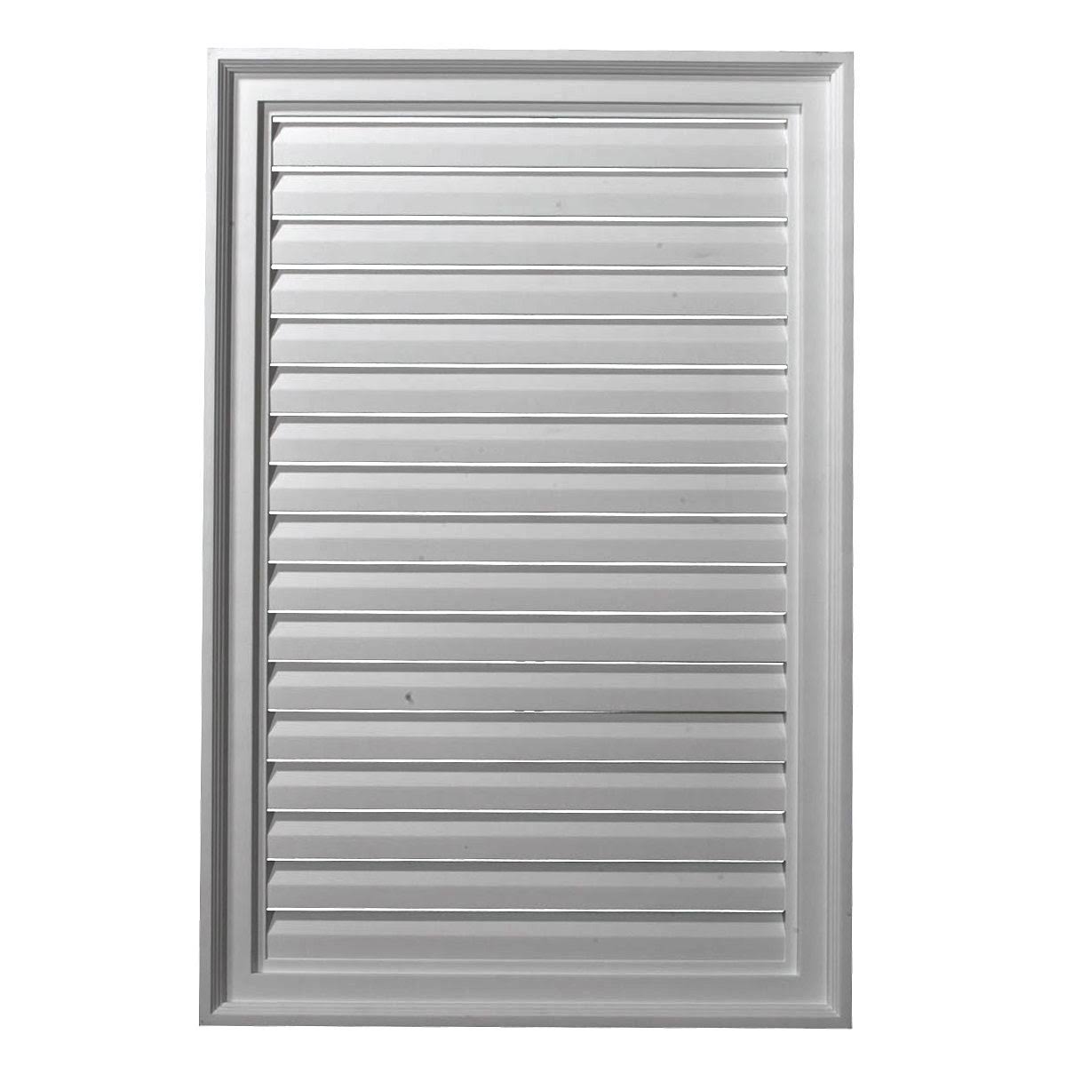 Vertical Urethane Gable Vent Louver V6872