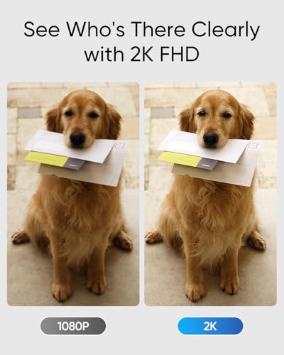 2K FHD Video Doorbell with Dual Power Options W7250