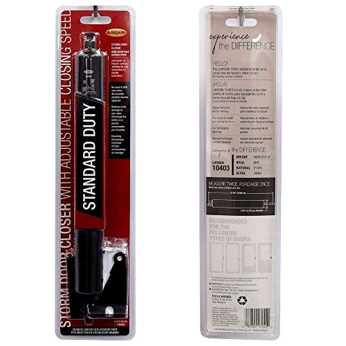 White Storm Door Closer Kit S530