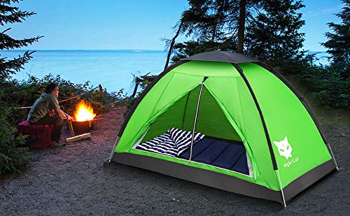 Lightweight Waterproof Single Layer Backpacking Tent for 2 Persons T739