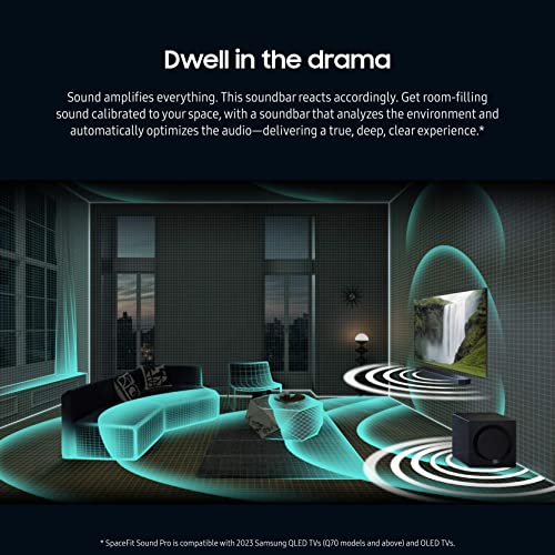 11.1.4ch Soundbar with Wireless Dolby Audio and Rear Speakers P30581