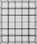 14x14 Wire Cube Storage 30-Cube Modular Shelving Unit S81649
