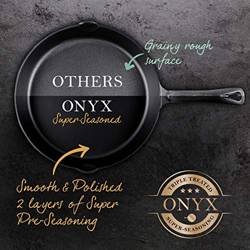 10 Inch Non-stick Pre-seasoned Cast Iron Skillet U220