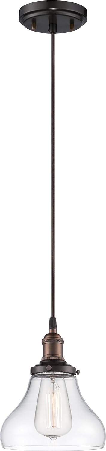 One Light Pendant Polished Nickel T5960