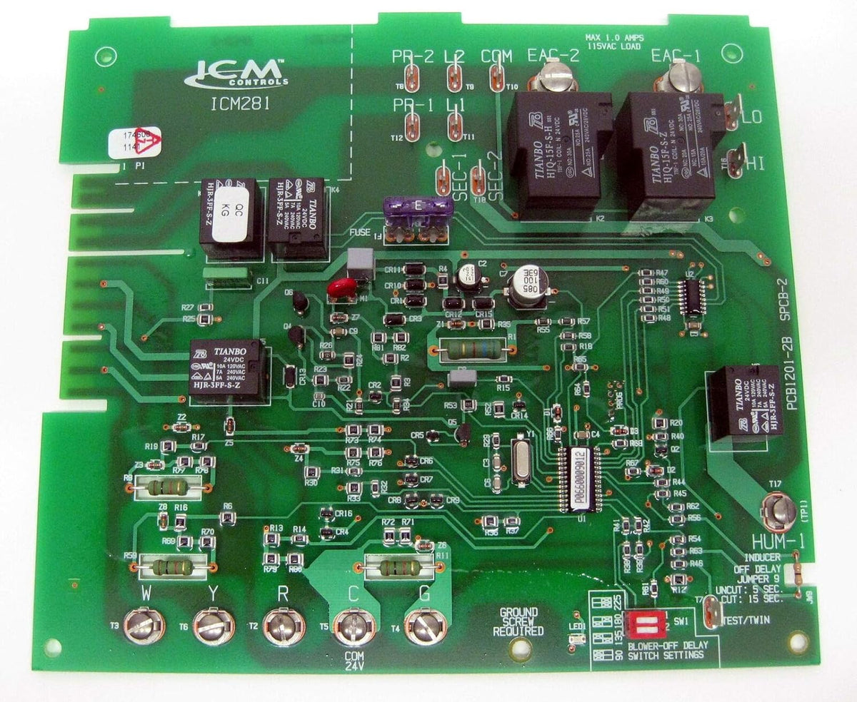 Furnace Speed Control Board S214