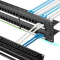 48 Port Cat6 UTP 1U Patch Panel P8556