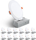 12 Pack 4 Inch Ultra-Thin LED Recessed Ceiling Light M479329