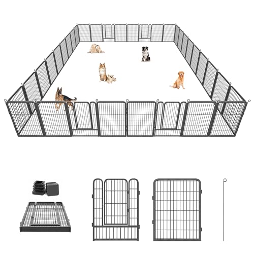 32inch 10 Panels Anti-Rust Dog Playpen N345873