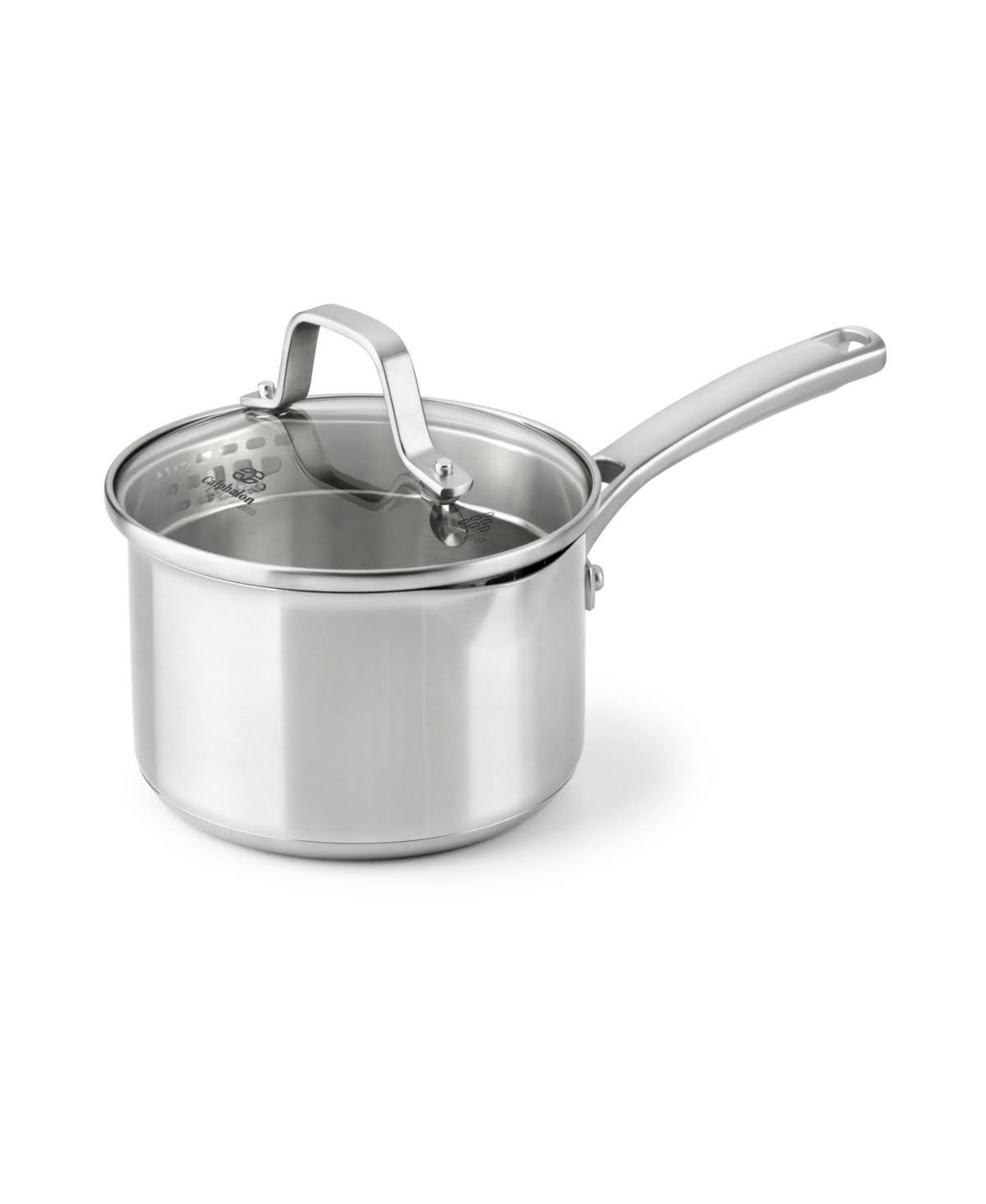 Stainless Steel 1.5 Qt Covered Saucepan L2520