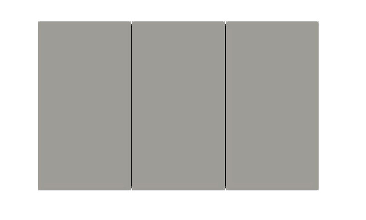 Semi-Recessed Tri-View Cabinet H4911