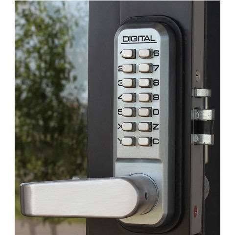 Mechanical Keyless Narrow Stile Lever Handle Lock A732