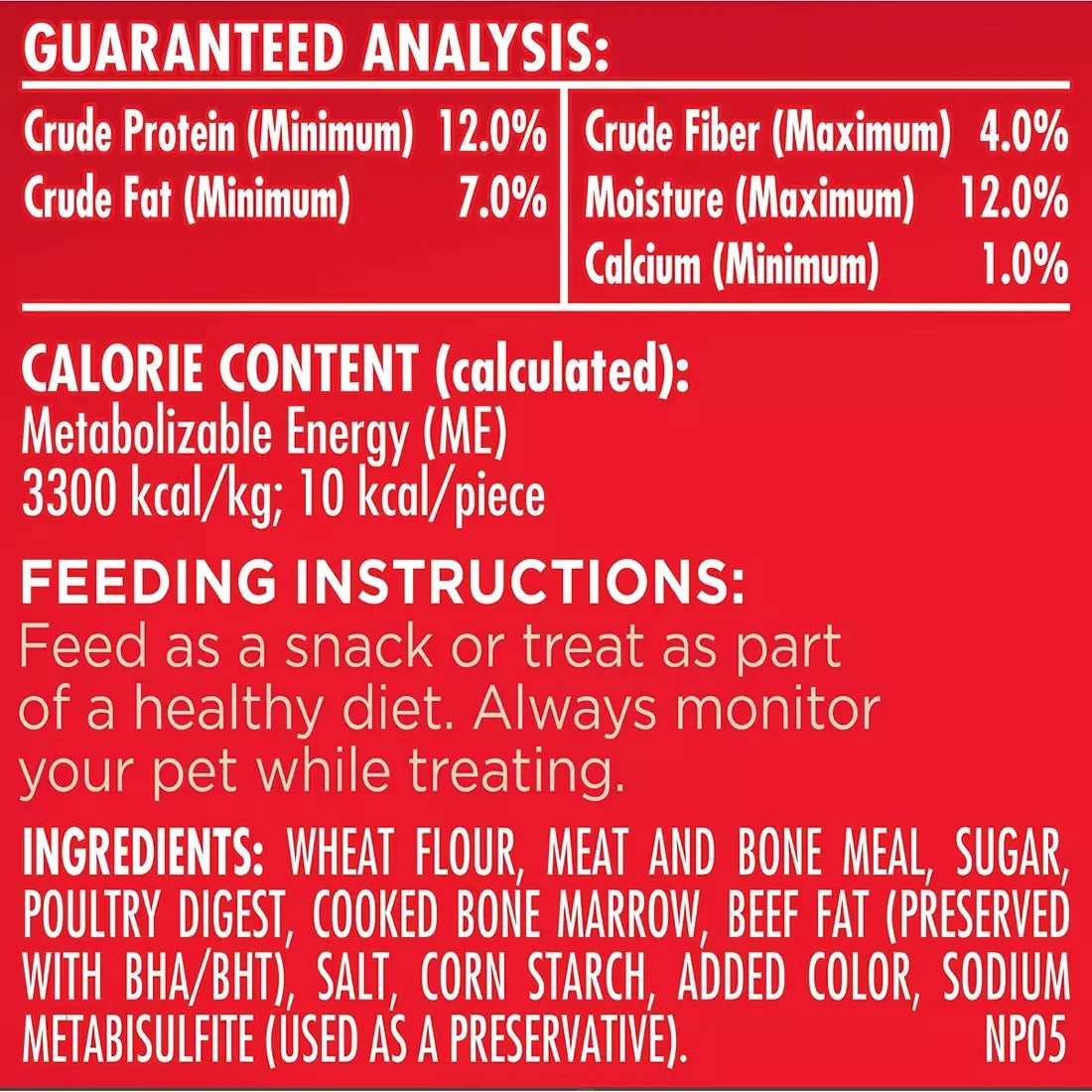 50 oz. Small Dog Snacks I8380