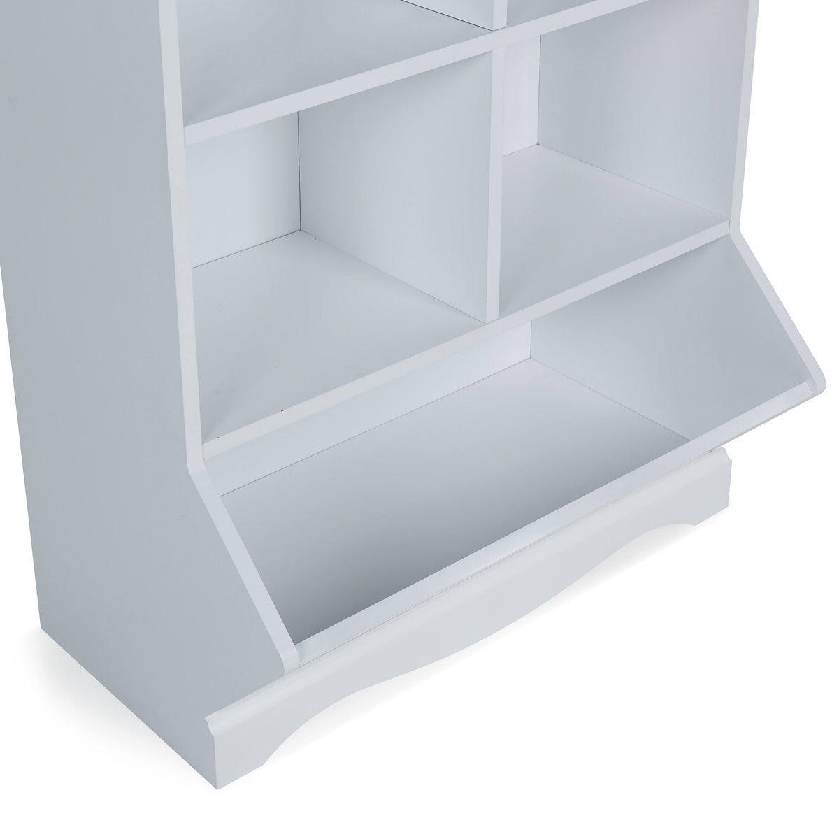 White Multi Cubby Storage Cabinet C33600