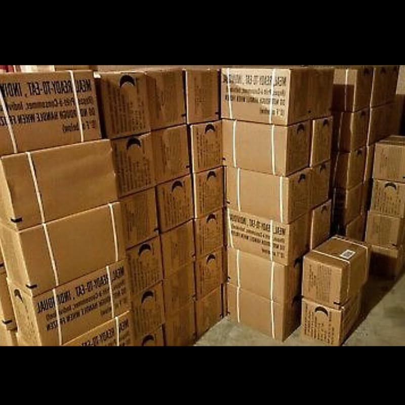 24 full food packs Military meals ready to eat with heater D175768