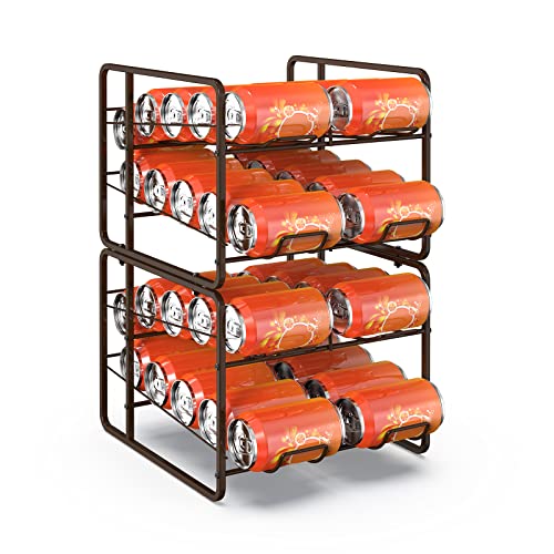 2 Pack Soda Can Organizer for Refrigerator 40 Cans U299666