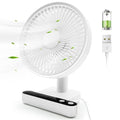Rechargeable Oscillating Desk Fan D4242