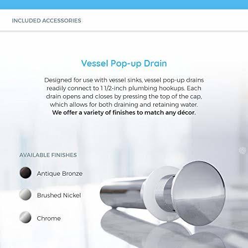 Chrome Vessel Faucet Ensemble N1193