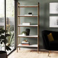 Pecan Ladder Bookcase T41781