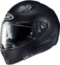 Black Semi Flat Helmet X908019